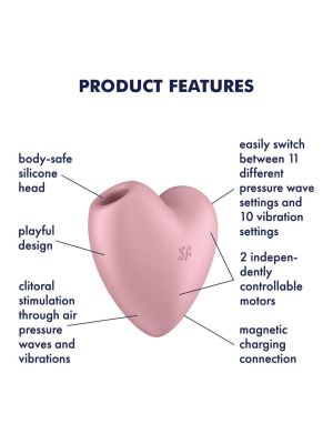 Stymulator-Cutie Heart (Light Red) - image 2