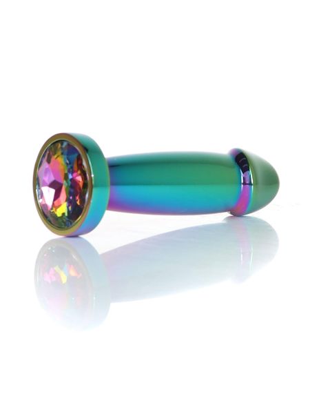 Plug-Jewellery Multicolour Penis PLUG- Clear S