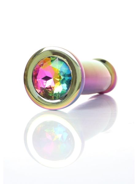 Plug-Jewellery Multicolour Penis PLUG- Clear M