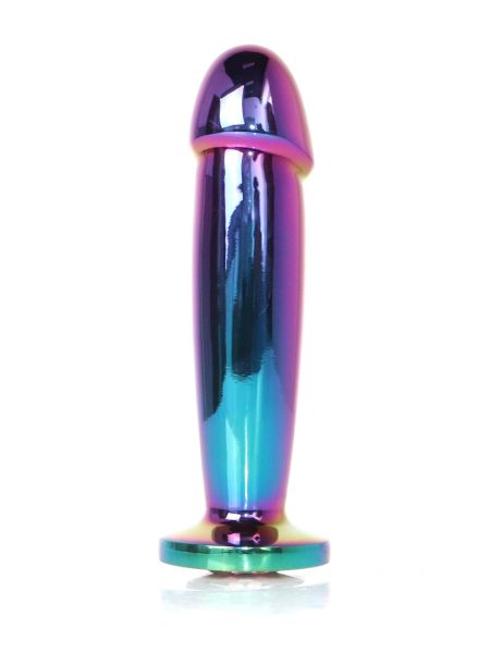 Plug-Jewellery Multicolour Penis PLUG- Clear M - 5