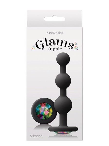 GLAMS RIPPLE RAINBOW GEM BLACK