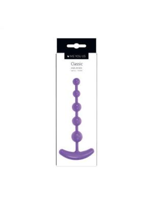 Plug/kulki- Me You Us Classic Anal Beads Purple