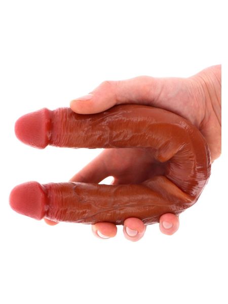 Silicone Foreskin D-Dong 35 cm Caramel skin tone - 3