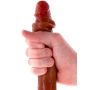 Silicone Foreskin D-Dong 35 cm Caramel skin tone - 11