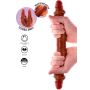 Silicone Foreskin D-Dong 35 cm Caramel skin tone - 12