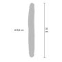 Silicone Foreskin D-Dong 35 cm Caramel skin tone - 13