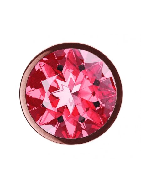 Plug-Butt Plug Diamond Ruby Shine S Rose Gold - 3