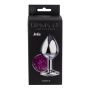 Enlarged Anal Plug Diamond Purple Sparkle XL - 3
