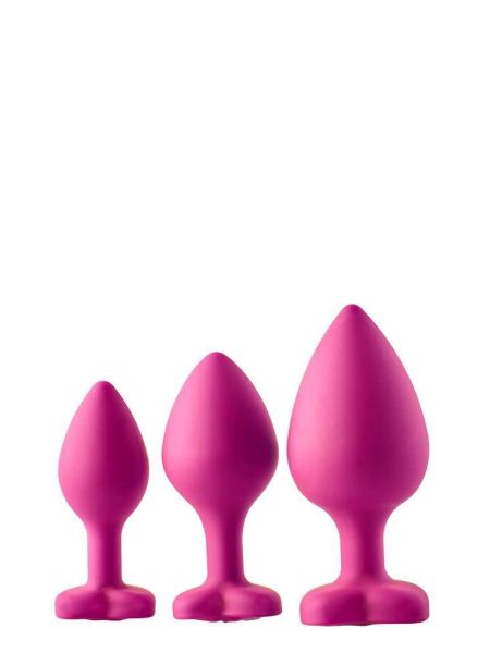FLIRTS ANAL TRAINING KIT GEM STONE PINK - 3