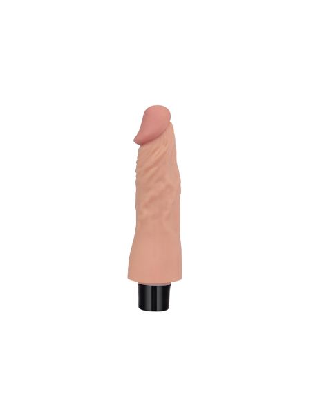 7"" REAL SOFTEE Vibrating Dildo - 2