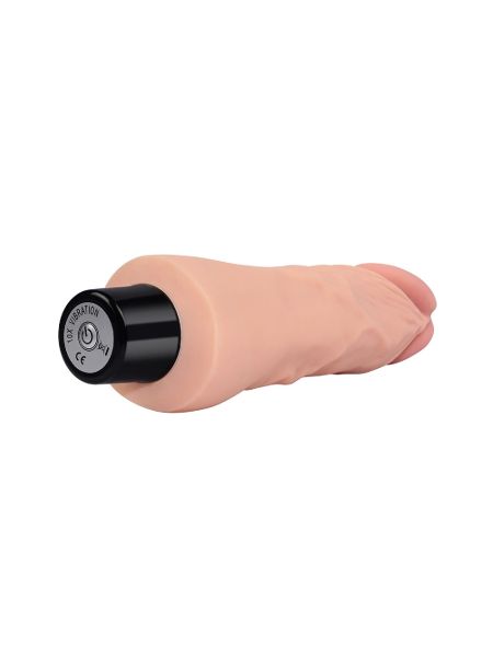 7"" REAL SOFTEE Vibrating Dildo - 3