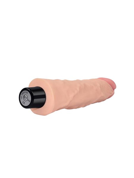 8"" REAL SOFTEE Vibrating Dildo - 3