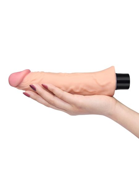 8"" REAL SOFTEE Vibrating Dildo - 5