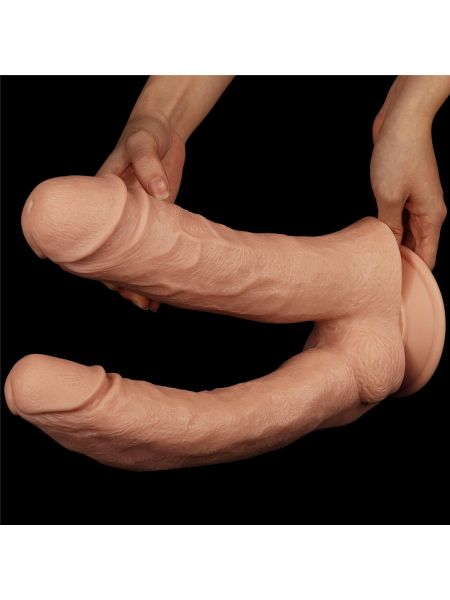 12'' Realistic Mega Double Dildo - 7