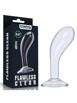 Flawless Clear Prostate Plug 6.0''