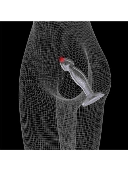 Flawless Clear Prostate Plug 6.5'' - 9