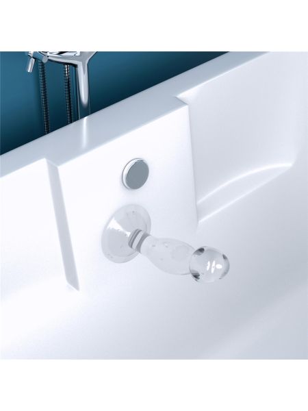 Flawless Clear Prostate Plug 6.5'' - 11