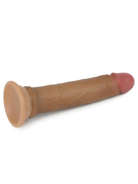 7'' Dual layered Platinum Silicone Cock - 5