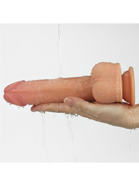 8.5"" Dual layered Silicone Rotating Nature Cock Anthony - 7