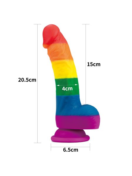 8'' Prider Dildo - 2
