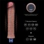 9.5" REAL SOFTEE Rechargeable Silicone Vibrating Dildo - 15