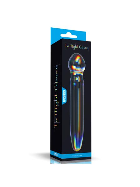 Twilight Gleam Glass Dildo