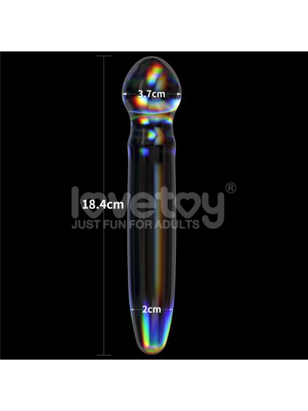 Twilight Gleam Glass Dildo - 2