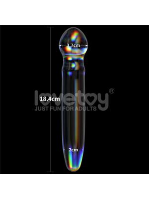 Twilight Gleam Glass Dildo - image 2