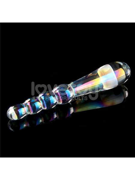 Twilight Gleam Glass Dildo - 3