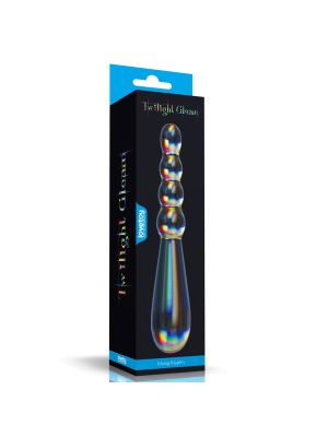 Twilight Gleam Glass Dildo
