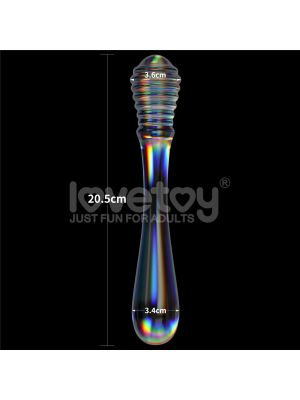 Twilight Gleam Glass Dildo - image 2