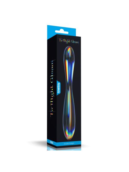 Twilight Gleam Glass Dildo