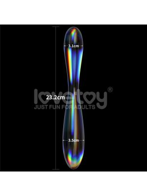 Twilight Gleam Glass Dildo - image 2