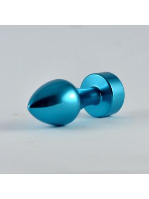 Aluminium Anal plug Blue