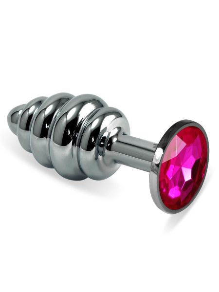 Silver Spiral Plug