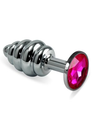 Silver Spiral Plug