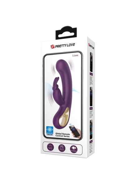 PRETTY LOVE - Liam purple, 12 vibration functions Mobile APP Long-distance Control - 19
