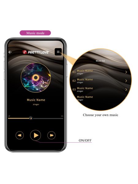 PRETTY LOVE - Jayleen, 12 vibration functions Mobile APP Long-distance Control - 19