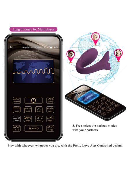 PRETTY LOVE - Jayleen, 12 vibration functions Mobile APP Long-distance Control - 22