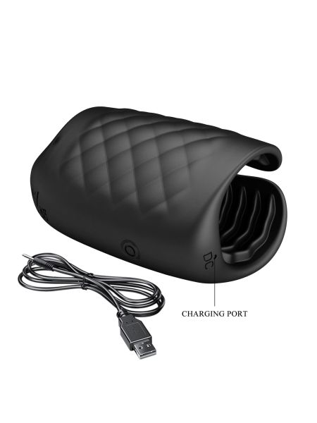 PRETTY LOVE - Black Glans Trainer, 10 vibration functions - 12