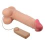 BAILE - Sliding Skin 9,4'' Flesh Vibration Bendable Suction base TPR ABS - 7