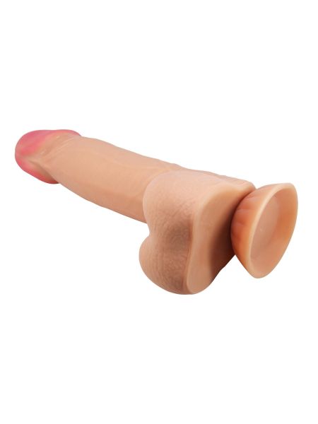 BAILE - Sliding Skin 8,5'' Flesh Suction base Bendable TPR - 11