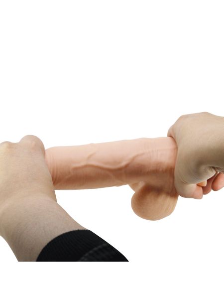BAILE - Sliding Skin 8,5'' Flesh Suction base Bendable TPR - 3