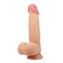 BAILE - Sliding Skin 8,5'' Flesh Suction base Bendable TPR - 10
