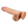 BAILE - Sliding Skin 8,5'' Flesh Suction base Bendable TPR - 12