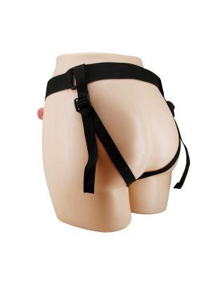 PRETTY LOVE - Mavis Flesh, Universal Strap-On Harness, Dildo 7.4'' TPR - image 2