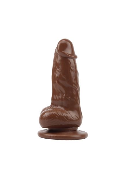 JUMBO JACK 6" Dildo-Brown - 2