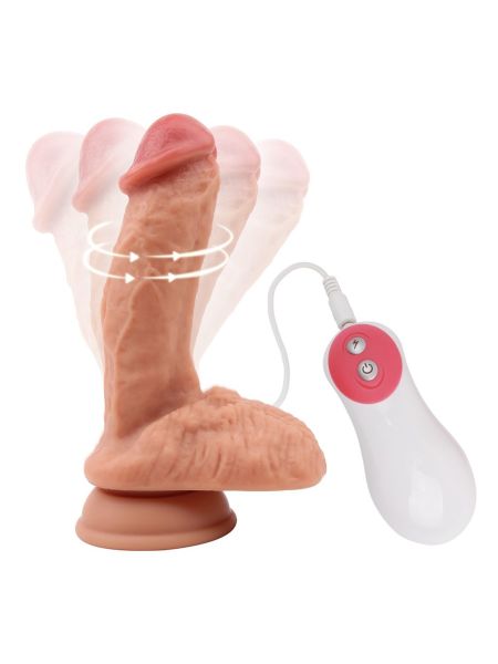 Extreal Sensual Controller Vibrating Dildo Flesh - 3