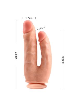 Bromeo Double Dildo Flesh - image 2