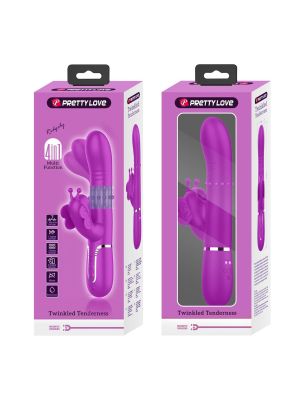 Pretty Love Butterfly Clit Vibrator Pink